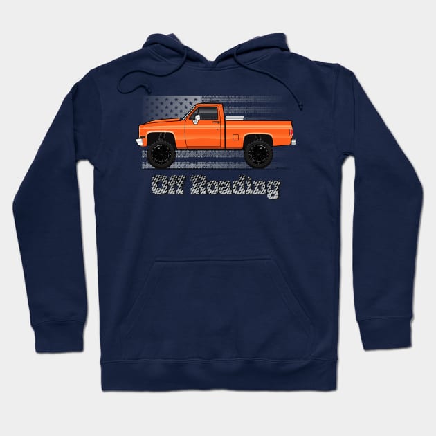 Orange off Roading Hoodie by JRCustoms44